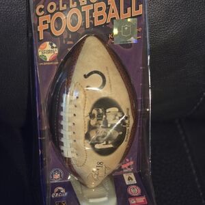 Collectible Peyton Manning Football